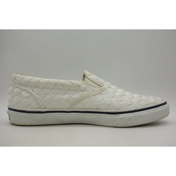 Sperry Top Sider White Woven Casual Slip on Loafers Shoes Men\'s 11.5 M main image 7